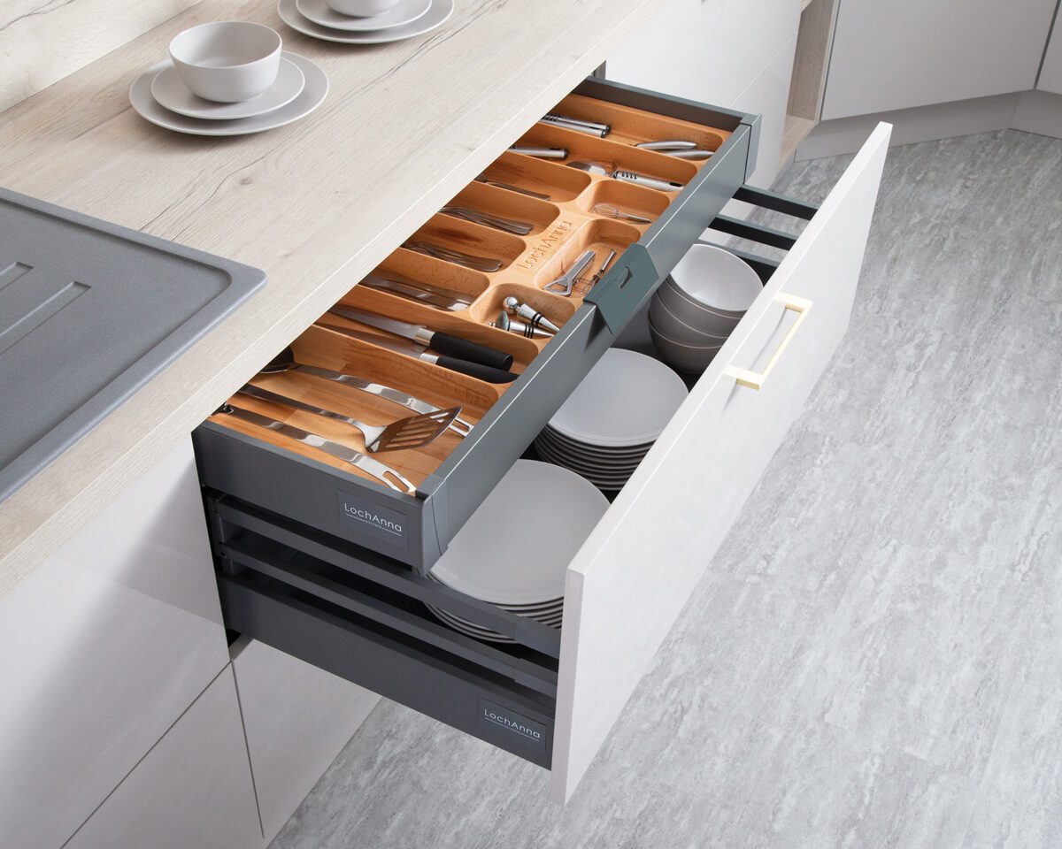 Drawer Storage & Accessories - Lochanna Kitchens